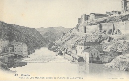 Toledo - Vista De Los Molinos Desde El Puente De Alcantara - Carte Dos Simple Non Circulée - Toledo