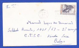 ENVELOPPE -- CACHET - CORREIOS II . LISBOA 2 - 14.VIII.1963 - Covers & Documents