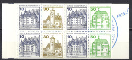 Deutschland Berlin 1980 Michel MH 11 F ** MNH Breiter Ausgleichszahn Oben BrAz Top Qualität Reklame: Dietzel - Hawid - Booklets