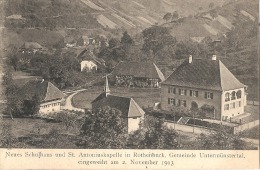 Neues Schlhaus Und St Antoniuskapelle In Rotheinbuck Germeinde Untermunstertal  Eingeweiht 1913 - Andere