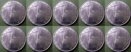 ITALIA - Lire 5 1974 - FDC/Unc Da Rotolino/from Roll 10 Monete/10 Coins - 5 Lire