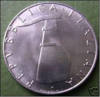 ITALIA - Lire 5 1975 - FDC/Unc Da Rotolino/from Roll 1 Moneta/1 Coin - 5 Lire