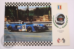 Motorsport Grand Prix Postcard - French Pilot M. Raymond - Car: Chevron B 21/23-27 FVC- Alan Smith 275 CV - Grand Prix / F1