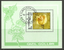 Azerbaijan; 1996 Roses "Luxor" MS - Azerbaïdjan