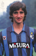 Cartolina Grande Formato "Antonio Nobile " Inter F.C. Con Autografo - Autographes
