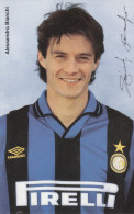 Cartolina Autografata "Alessandro Bianchi" Inter F.C. - Autógrafos