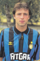 Cartolina Autografata "Massimo Ciocci" Inter F.C. - Handtekening