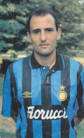 Cartolina Autografata "Sergio Battistini " Inter F.C. - Autógrafos