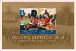 ⭕2009 - Australia QUEEN'S BIRTHDAY Elizabeth II - Minisheet Miniature Sheet MNH⭕ - Blocs - Feuillets