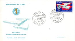 TCHAD. N°141 De 1967 Sur Enveloppe 1er Jour (FDC). OMS. - WHO