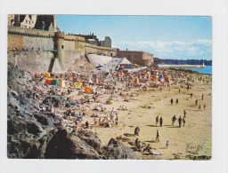 35 - SAINT-MALO - N°1545 - Plage De Bonsecours - Animation Jeux Joueurs Boule De Pétanque - 1964 - Pétanque