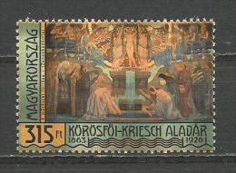 Hungary 2013.  Korosfoi-Kriesch Aladar Painter Art MNH** - Nuovi