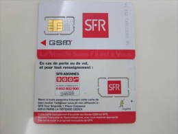 GSM SIM Card,SFR,fixed Chip - Andere & Zonder Classificatie