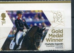 Grande-Bretagne-2012-neuf**-gold Medal Winner-Charlotte Dujardin - Ongebruikt