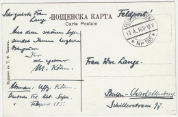 Bulgaria 1915 German Military Post In WWI - Guerra