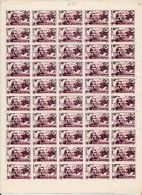 TIMBRE NEUF INDOCHINE N°24 EN FEUILLE  15c Surchargée 30XU VIET-NAM Dan Chu Cong-hua " BUU-CHINH " - Unused Stamps