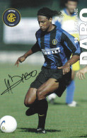 Cartolina Autografata "Ousmane Dabo" Inter F.C. - Handtekening