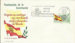 ESPAÑA SPD CONSTITUCION ESPAÑOLA BANDERA - Sonstige & Ohne Zuordnung