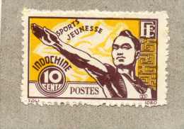 INDOCHINE : Journée Sportive : Athléte - Jeune Homme - - Unused Stamps