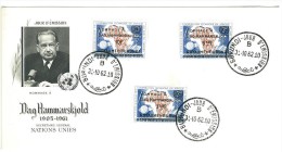 BURUNDI - FDC - 1962 Dag Hammarskjold Commemoration - Gebraucht