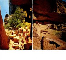 MESA VERDE LONG HOUSE WETHERHILL        LOT DE 3 CARTES 1976 - Mesa Verde