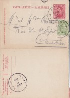 A27 - Entier Postal - Carte Lettre De 1920 - Cob 137 - Carte-Lettere