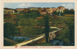 CHATEAUPONSAC - Le Pont Romain Et Vue Panoramique - Chateauponsac