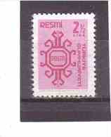 S 153  Nsg Y &T (TIMBRE DE SERVICE) *TURQUIE* 13/10 - Timbres De Service