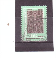 S 133  OBL  Y &T (TIMBRE DE SERVICE) *TURQUIE* 13/10 - Timbres De Service