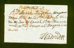 1842.- BADAJOZ A MADRID - ...-1850 Prephilately