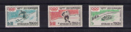 TOGO 1960 Winter Olympic Games Squaw Valley - Invierno 1960: Squaw Valley
