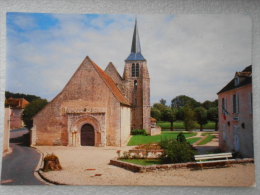 CP 45 MONTBOUY Vers Chatillon Coligny -l'église Notre Dame Et La MAIRIE - Chatillon Coligny