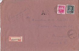 A27 - Enveloppe Recommandé 342 AR De 1947 - COB  749 724T - Andere & Zonder Classificatie