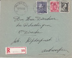 A27 - Enveloppe Recommandé 515 De 1941 - COB 529 423 Et 480 - 33€ - Autres & Non Classés