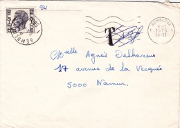A27 - Enveloppe Taxée De 1975 - Cob 1744 - Brieven En Documenten