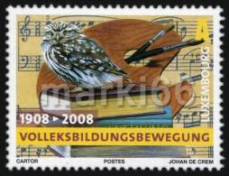 Luxembourg - 2008 - Centenary Of Popular Education & Cultural Centre - Mint Stamp - Nuevos