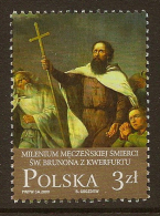 POLAND 2009 3z St Bruno SG 4375 UNHM #MT313 - Nuevos