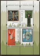 POLAND 2009 Sculptures Set Min Sheet SG MS4363 UNHM #MT141 - Unused Stamps