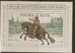 POLAND 2008 450th Anniv Post SG MS4352 UNHM #MT111 - Neufs