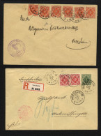 Wuerttemberg,4 Belege (6046) - Lettres & Documents