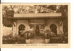 CPA 75 PARIS COMMERCE CAFE MARTIN 34 Rue Joubert PARIS Exposition Coloniale - Cafés