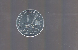 1 EURO De CROUY - EN - THELLE . 2 000 Exemplaires . - Euros Of The Cities