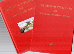 Leeres Jahrbuch 2001 Deutschland Ohne Schwarzdruck ** 25€ Album Neu Mit Beschreibung BRD Year-stamp Document Of Germany - Other & Unclassified