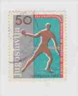 YOUGOSLAVIE.  (Y&T)  1965 - N°1003.  *  *  28è Championnats Du Monde De Tennis De Table , Lyblijana * 50d *  Obl - Unused Stamps