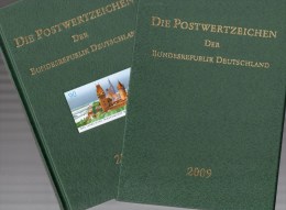 Leeres Jahrbuch 2009 Deutschland Ohne Schwarzdruck ** 25€ Album Neu Mit Beschreibung BRD Year-stamp Document Of Germany - Other & Unclassified