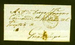 1841.- BADAJOZ A GUADALUPE - ...-1850 Prephilately