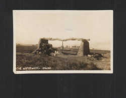 Egypt PPC Aswan Native Waterwheel 1925 - Assuan