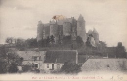 BF5104 Luynes Le Chateau Facade Ouest France Front/back Image - Luynes
