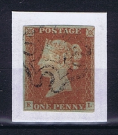 Great Britain SG  8 Used  Yvert 3, Obl. Maltese Cross - Oblitérés