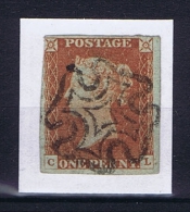 Great Britain SG  8 Used  Yvert 3, Obl. Maltese Cross - Gebraucht